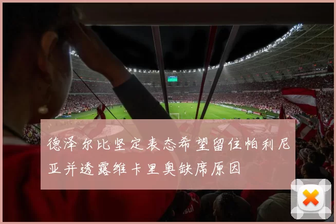 德泽尔比坚定表态希望留住帕利尼亚并透露维卡里奥缺席原因