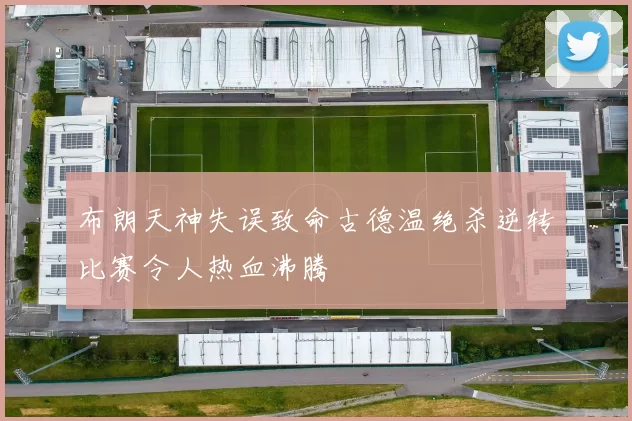 布朗天神失误致命古德温绝杀逆转比赛令人热血沸腾